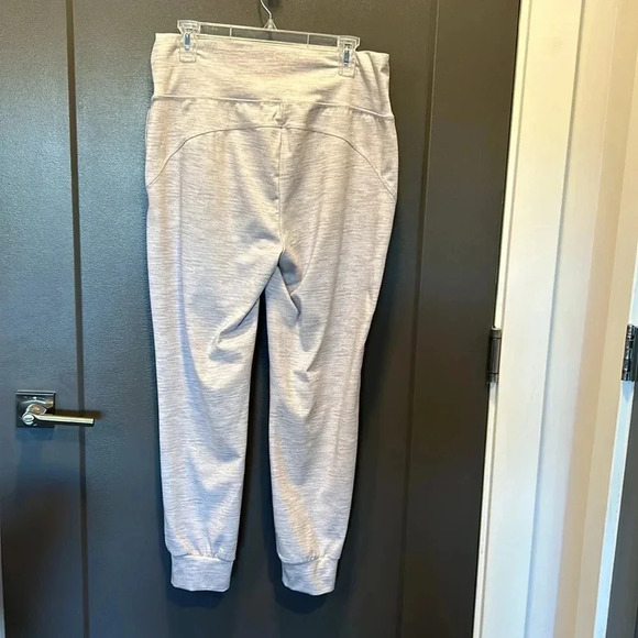 RACHEL ZOE LARGE SWEAT/JOGGERS POCKETS GREY WITH PURPLE   POLYESTER SPANDEX MIX - Picture 2 of 5